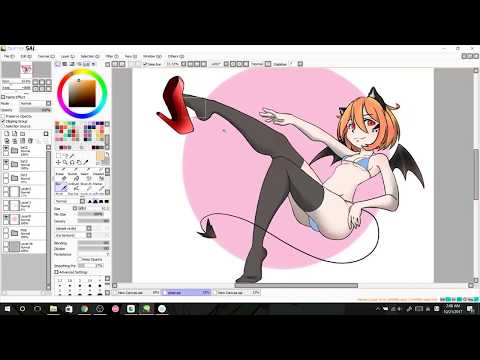 speedpaint devil neko by nyawww