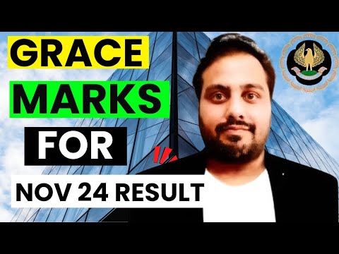 |Grace Marks Conformity For CA Final Nov 24 Exam Paper| ICAI CA Final Grace Marks Nov 24|