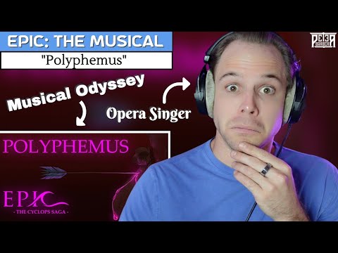 Horrifying start to the Cyclops Saga! Pro Singer Reaction/Analysis | EPIC: The Musical - Polyphemus