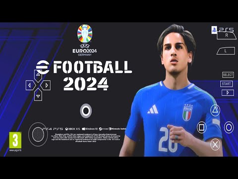 EFOOTBALL PES 2024 PPSSPP ORIGINAL PS5 On Android& ISO BEST Graphics Offline