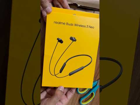 Realme Buds Wireless 3 Neo with 13.4mm Drivers Bluetooth Neckband