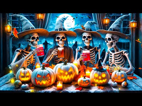 Best Relaxing Halloween Music 2024🎃 Best Spooky Music For Halloween Instrumental🍂 Halloween Ambience