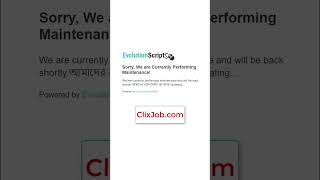 ClixJob সাইটে লগইন হচ্ছেনা? ClixJob site login problem?