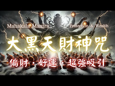 大黑天財神咒 Mahākāla 30分鐘 每日誦持(心誠則靈)  好運莫名其妙地來了  (男聲版 Male Vocal)  #金運 #財運 #最強偏財神王  #マハーカーラ #มหากาฬ