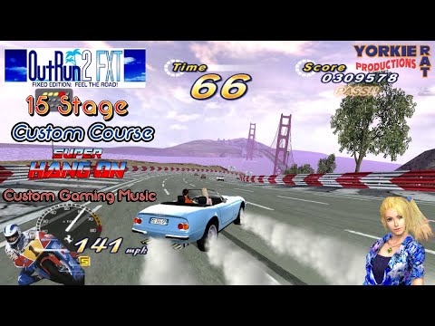 Outrun 2 FXT Custom Course and Music (Super Hang On Mix)