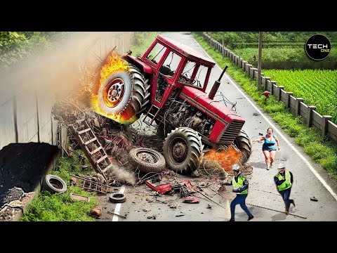 Dangerous Idiots Fastest Truck & Heavy Equipment Fails | Extreme Truck Idiots at Work #22