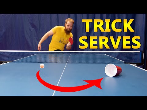 Table Tennis Trick Serves