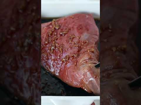 FLAVORFUL TRAEGER TRI TIP RECIPE | BEST 4 Ingredient Beef Marinade