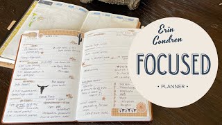 New Planner Chat! | Erin Condren Focused Planner | A5 Softbound