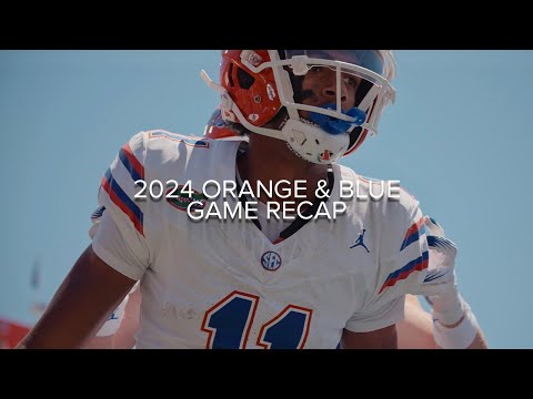 2024 Orange & Blue Game Recap