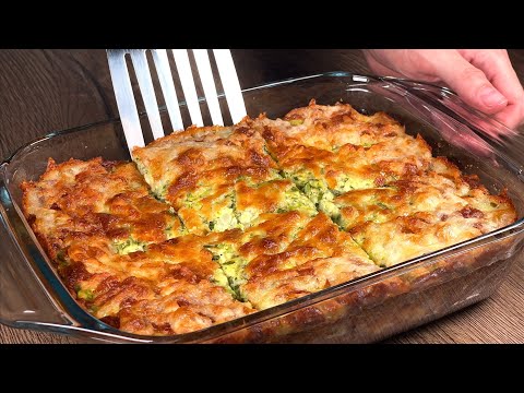 Just pour the eggs over the zucchini! This recipe is a real treasure❗