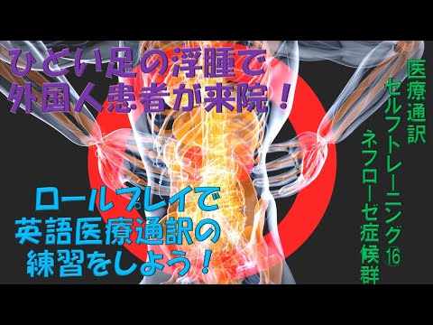 ネフローゼ症候群: 医療通訳ロールプレイ・セルフトレーニング No.16