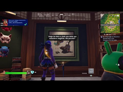 COME COMPLETARE GLI INCARICHI TRAMA - JADE E LA MASCHERA FORTNITE CAPITOLO 6 STAGIONE 1