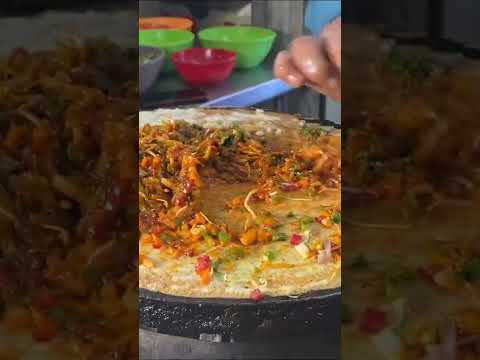 Street Food Around the World 🔥amazing dosa for breakfast 🥰😍