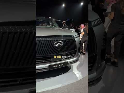 Infiniti QX80: A Bold New Look & Ultimate Luxury! #shorts