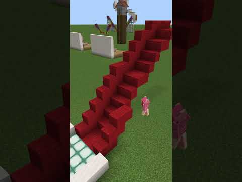 ウォータースライダーの作り方【Minecraft】