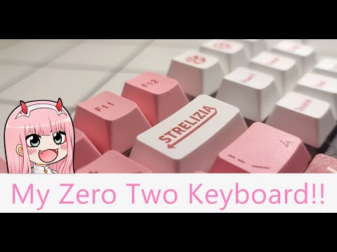 Iotas Zero Two Keyboard!! (Special Hand reveal)