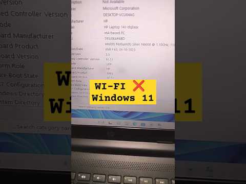 Wi-fi Ethernet Internet Not Working in Laptop and Desktop in Windows 11#macnitesh#2024short