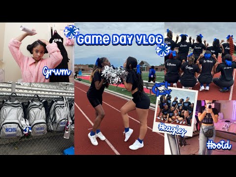 A Day In My Life As A Cheerleader 📣 I grwm, pack bag, school, football edition || Ra’Mariah Alexia