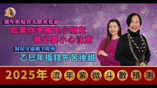 2025年運程〡用紫微斗數，以乙巳年立春日預測2025年大運勢〡觀天之道〡道通天地