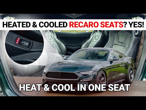 Mustang Recaro Upgrade: Heated & Cooled Seats Installed