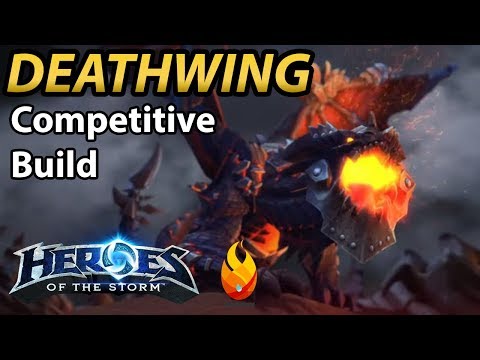 Deathwing Possible Competitive Build (Gameplay replay) [HeroesHearth combo video]