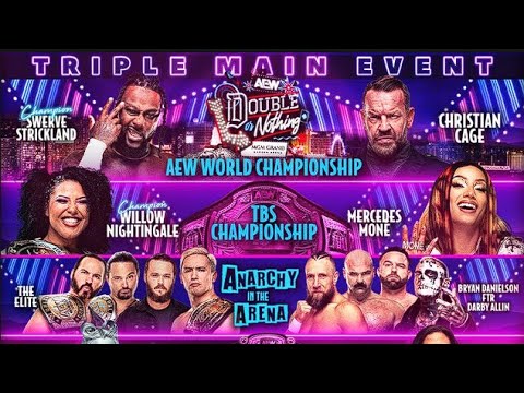 AEW DOUBLE OR NOTHING LIVE STREAM 2024 - GENERATION OF WRESTLING