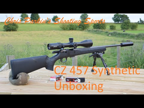 CZ 457 22 LR Unboxing, ELEMENT optics