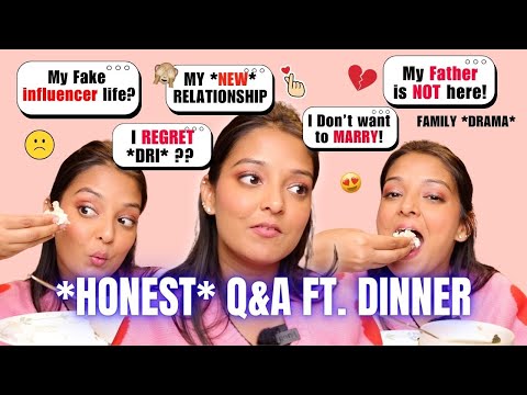 Too Personal | Dinner with *BRUTAL* Questions:I AM IN A RELATIONSHIP!?Fake life? DRI regret..