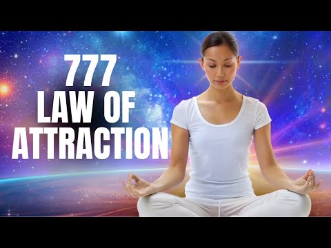 777 Manifest With The Universe l Law Of Attraction Meditation l Connect To The Universe Frequency