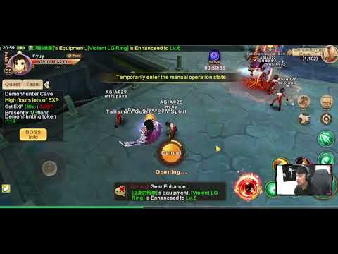 DEMON HUNTER CAVE l YULGANG GLOBAL l FARM CRYSTAL & EXP