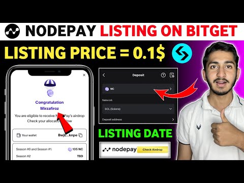 Nodepay Airdrop listing date | Nodepay listing price | Nodepay Allocation checker