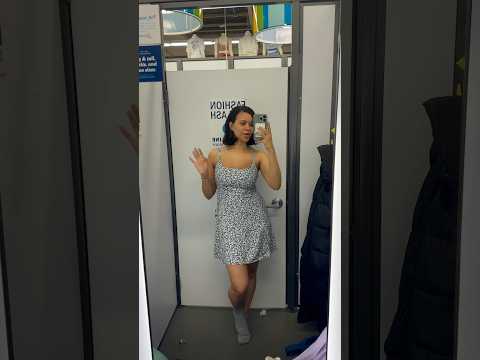 I just found the perfect spring / summer dress 😍👀 OLD NAVY TRY ON #viral #dress #shorts #shopping