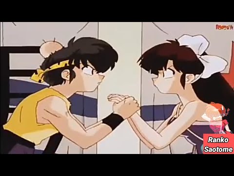 Ryoga le pide perdón a Ukyo en el túnel del amor perdido ♡ Ranma 1/2 escenas • Ryoga x Ukyo