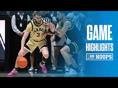 Toledo at Purdue | Highlights | Big Ten Men's Basketball | 12/29/2024