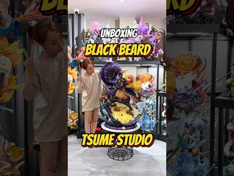 Unboxing Black Beard - Tsume studio #anime #animefigures #onepiece #blackbeard