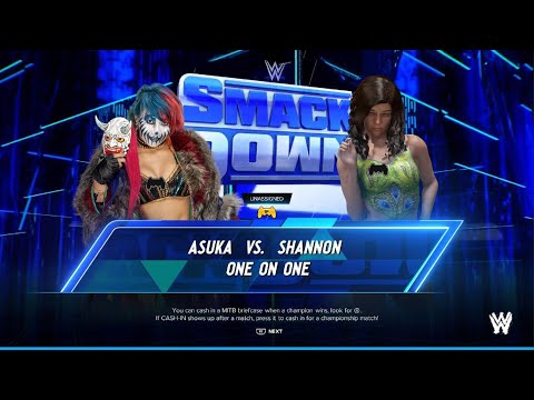 WWE 2K24 AWA knockdown live: Auska vs Shannon