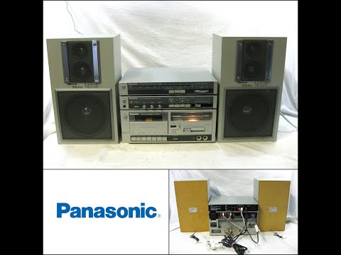 Panasonic RS-350 SU-350 ST350L SB-505 Radio Cassette HiFi System