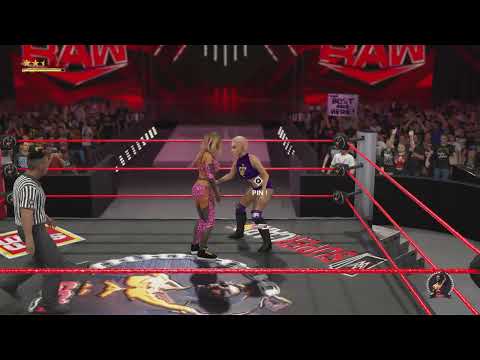 CCW RAW 4th Match: Womens Tag Team Titles The Kingdom Vs Mega Stars