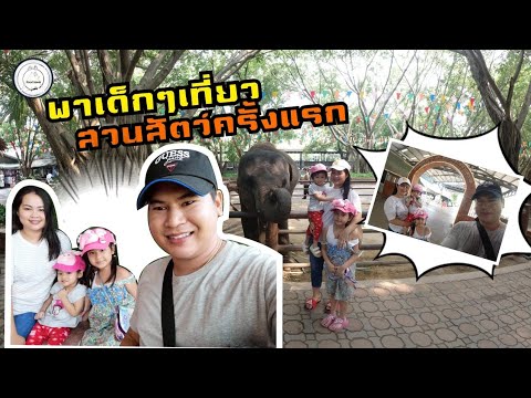 ลานแสดงช้าง​ และ​ ฟาร์ม​จระเข้สามพราน​ | food​ travel​ studio​