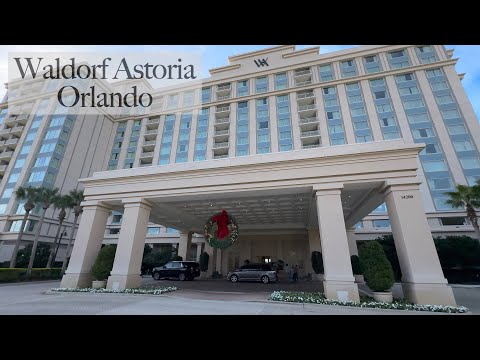 Waldorf Astoria Orlando - Resort and Disney View King Room Tour