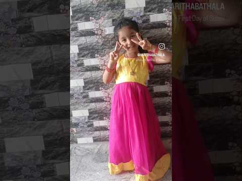 yeswika first day of school #UKG-2024#school days#viral trending#cutebaby