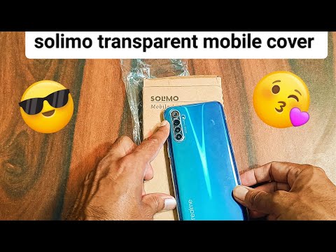 Solimo Thermoplastic Polyurethane Transparent Back Cover For Realme XT | solimo mobile accessories