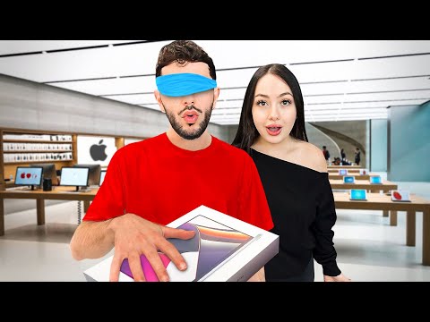 Anything You Touch BLINDFOLDED, I’ll Buy For You - Challenge