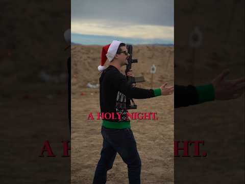 It's supposed to be a SILENT NIGHT! #gunculture #silence #silentnight #holynight #pewpew #magpul