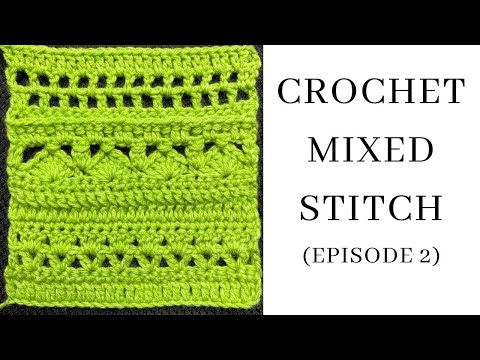 Crochet Mixed Stitch 2