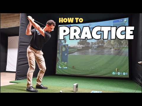 Scratch Golfer Explains BEST Golf Simulator Practice Routine