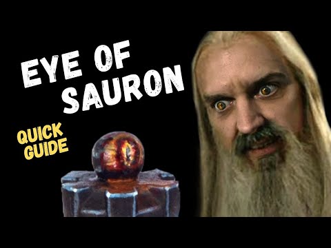 How to paint the Eye of Sauron