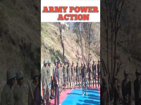 Army Power Training Action | Army lover | Commando training #army #training #selfdifence #para