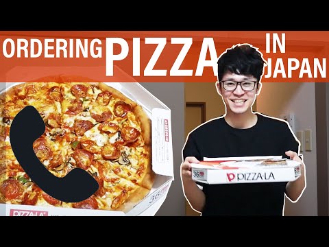 How to order PIZZA in Japan on the phone? | easy Japanese with subtitles